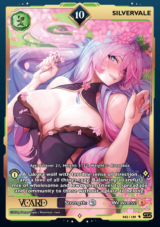 VCard artwork for Silvervale & VCard